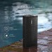 Mifa Zwart - Krachtige Bluetooth Speaker - 10W Surround Sound Box - Waterbestendig/waterdicht - Hoge Kwaliteit Luidspreker voor Binnen en Buiten Gebruik - 12uur Zonder Opladen! - AUX kabel Ingang Aanwezig